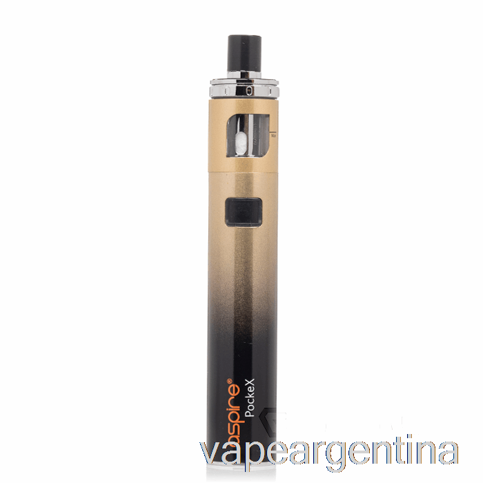 Kit De Inicio Aspire Pockex Aio [anni] Vape Con Gradiente Dorado Descartable